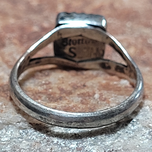 Sterling Silver Turquoise Ring. #2 - Picture 2 of 8